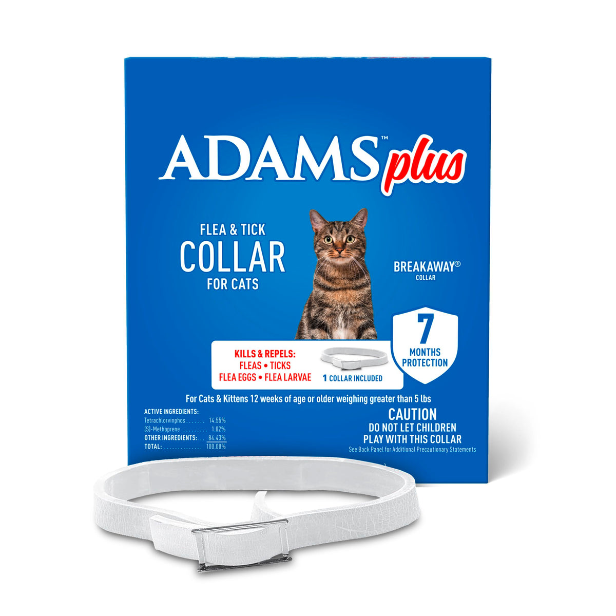 Adjustable Flea & Tick Collar for Cats B90288