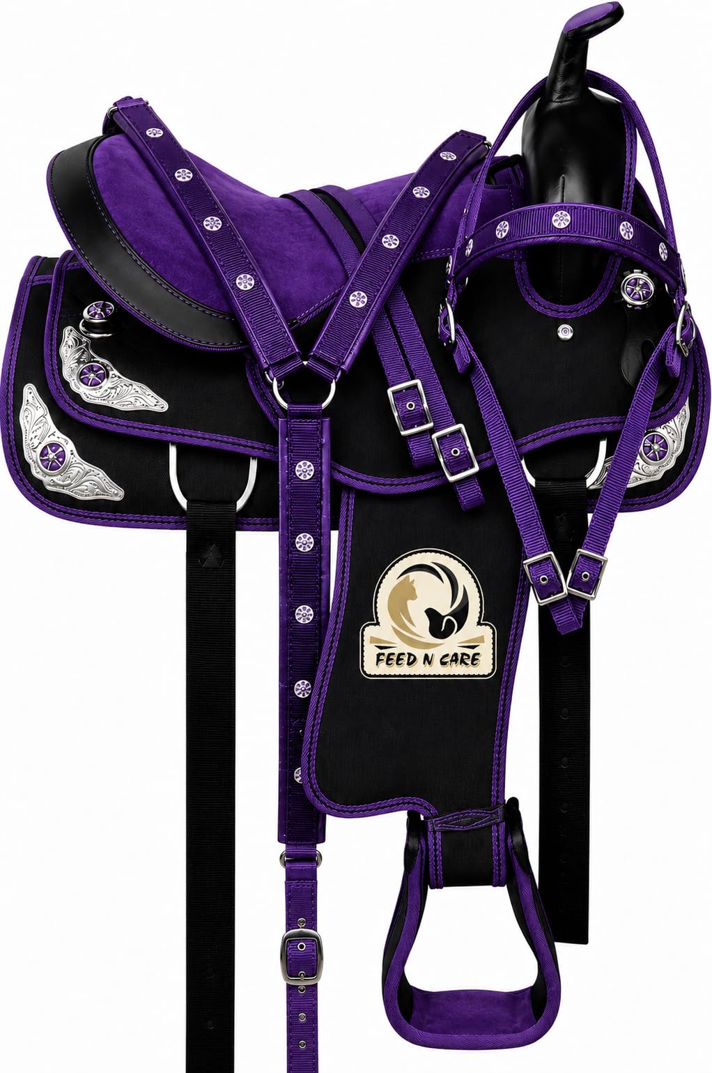 Lightweight Synthetic Horse Saddle K674