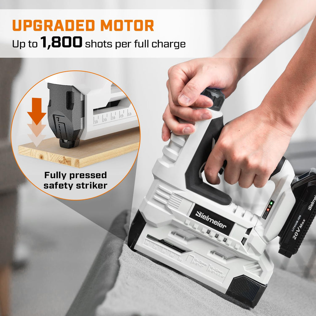 18 Gauge 2 in 1 Cordless Brad Nailer Stapler Z45216