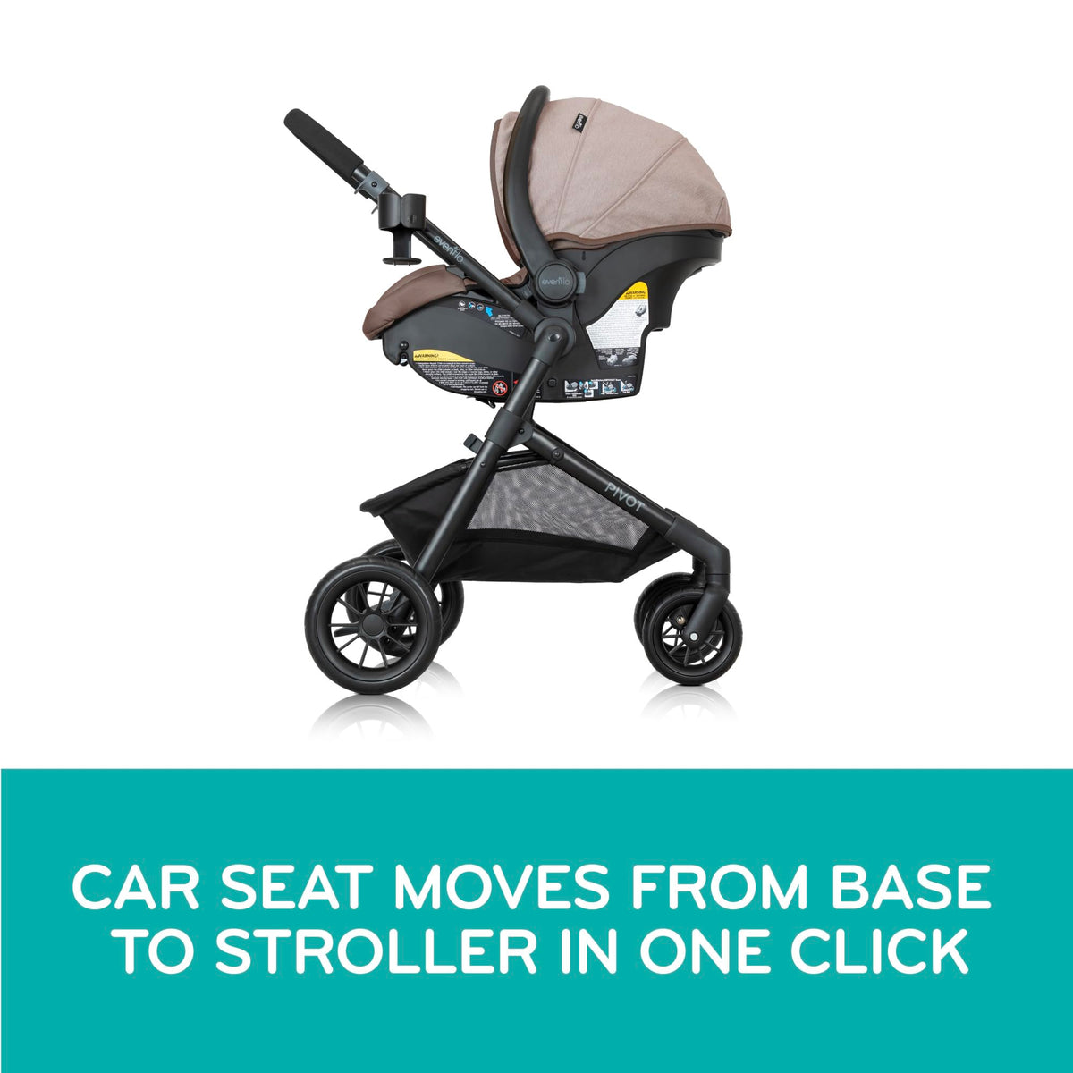 Modular Travel System with Infant Car Seat V89561