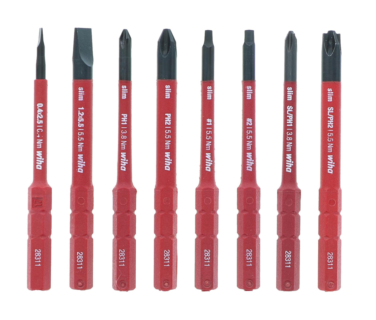 11 Piece Insulated TorqueVario-S and SlimLine Blade Set L68708