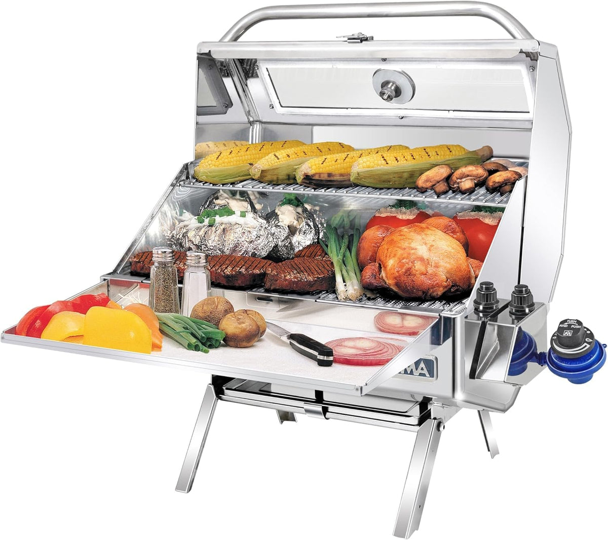 Infrared Gas Boat Grill R256