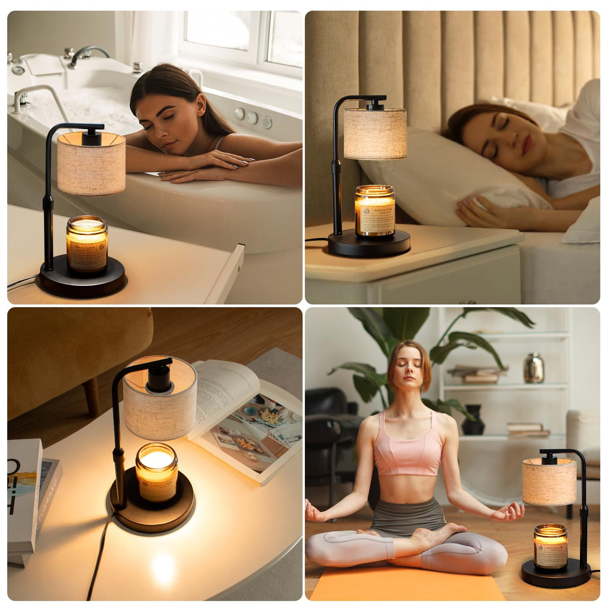 Dimmable Candle Warmer Lamp with Timer X564