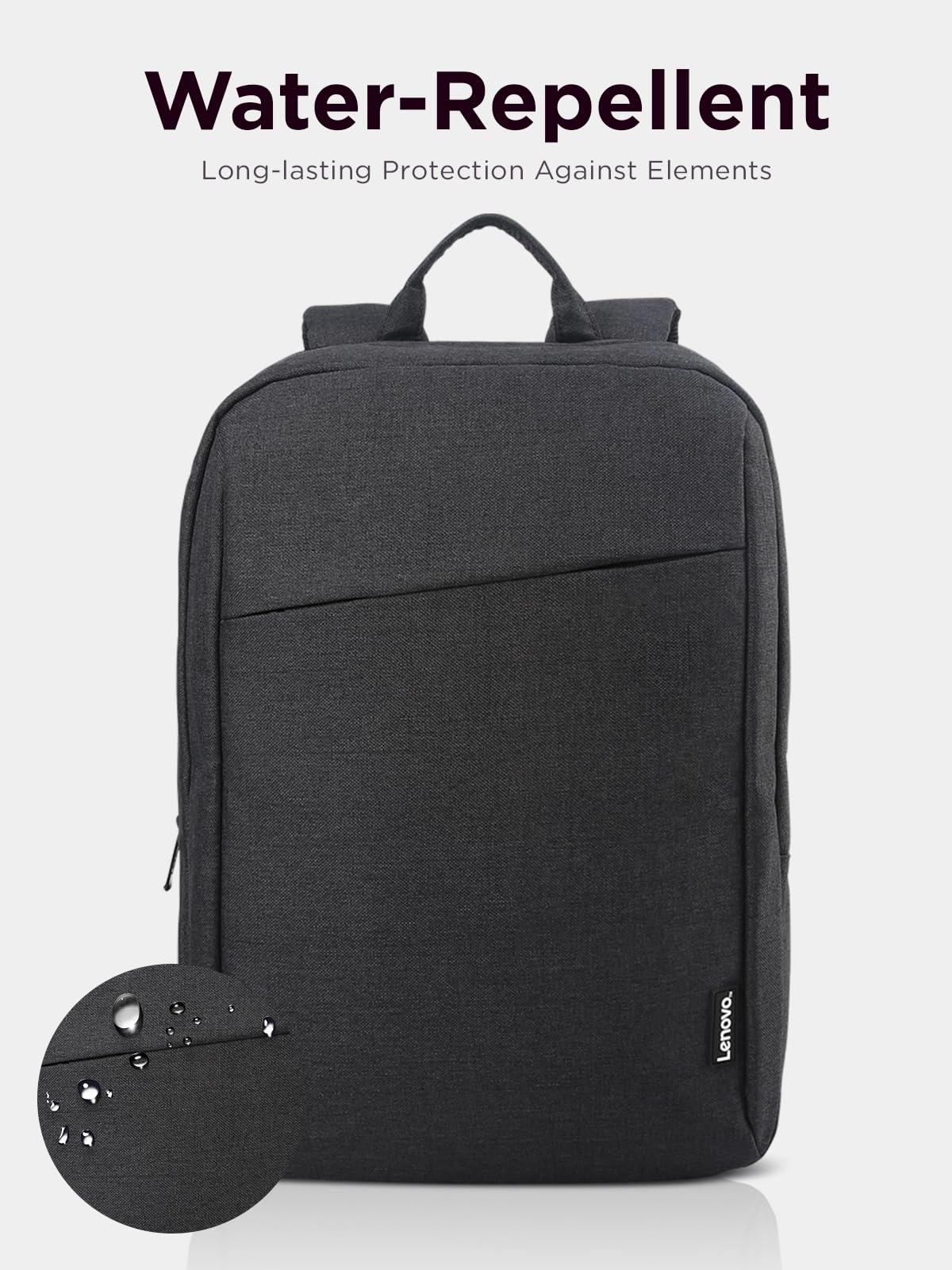 Black 15.6-Inch Laptop Backpack F480