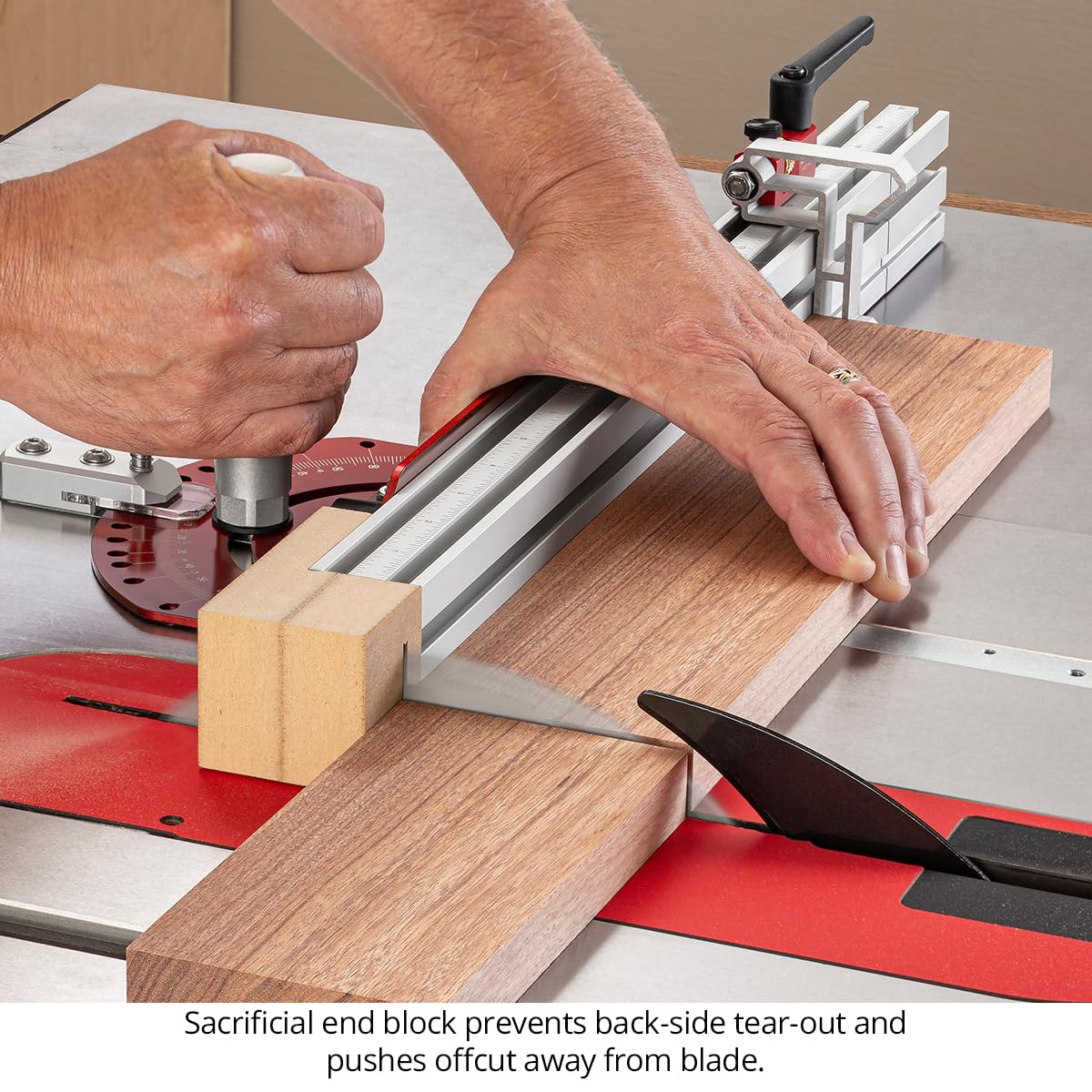 Miter Gauge with Flip Stop and Miter Bar G839
