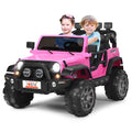 12V Battery Powered Ride on Truck with Remote Control, Pink L3076