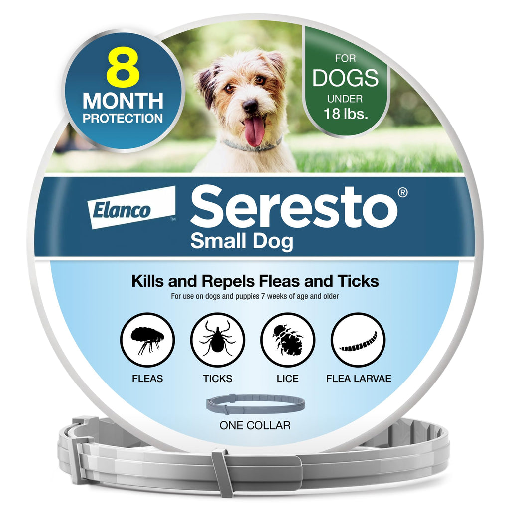Flea & Tick Treatment & Prevention Collar for Dogs Under 18 lbs Y9090