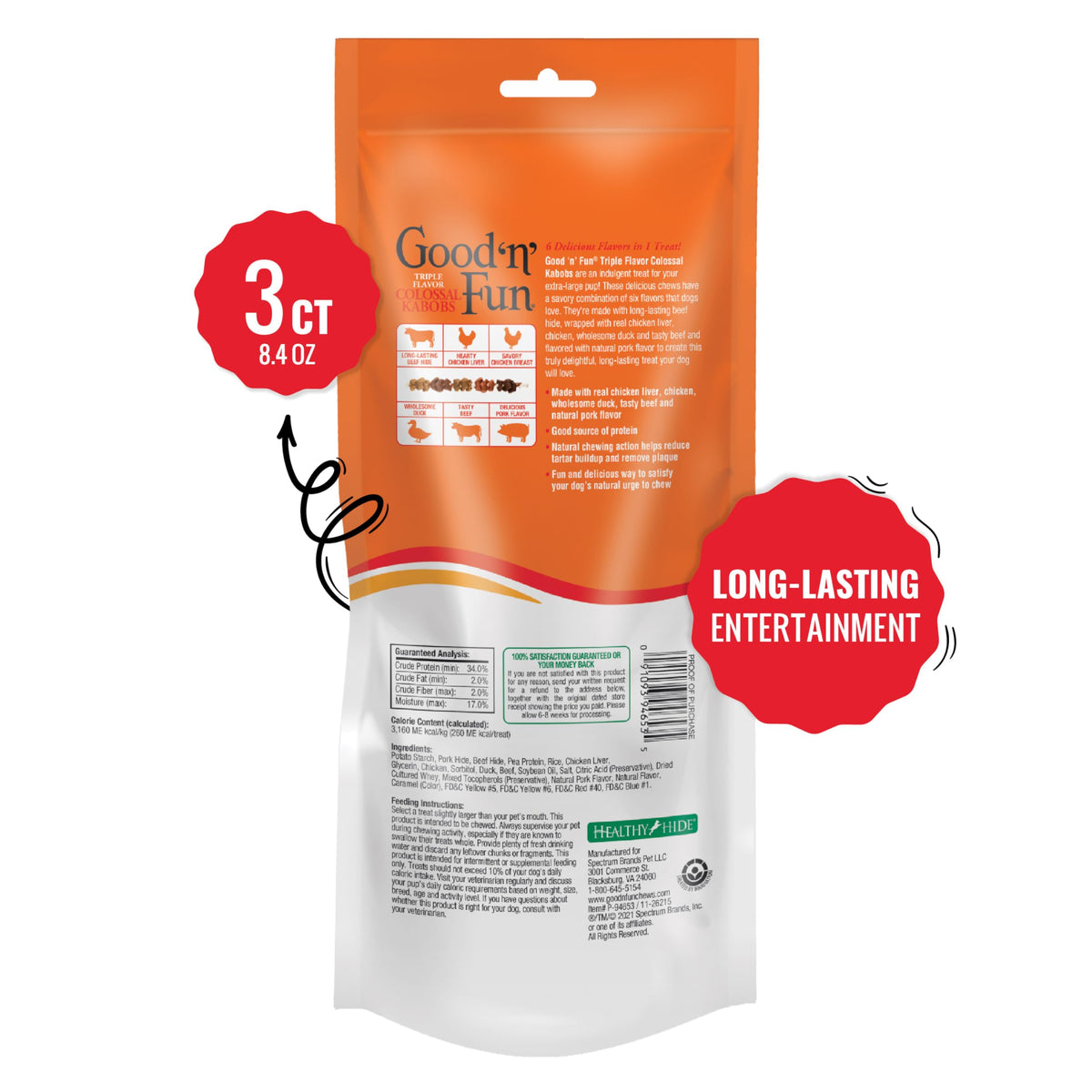 Dog Treat 3 Count N5769