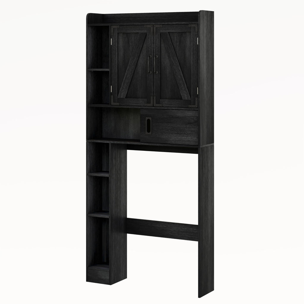Over The Toilet Storage Cabinet with Sliding Door E96363