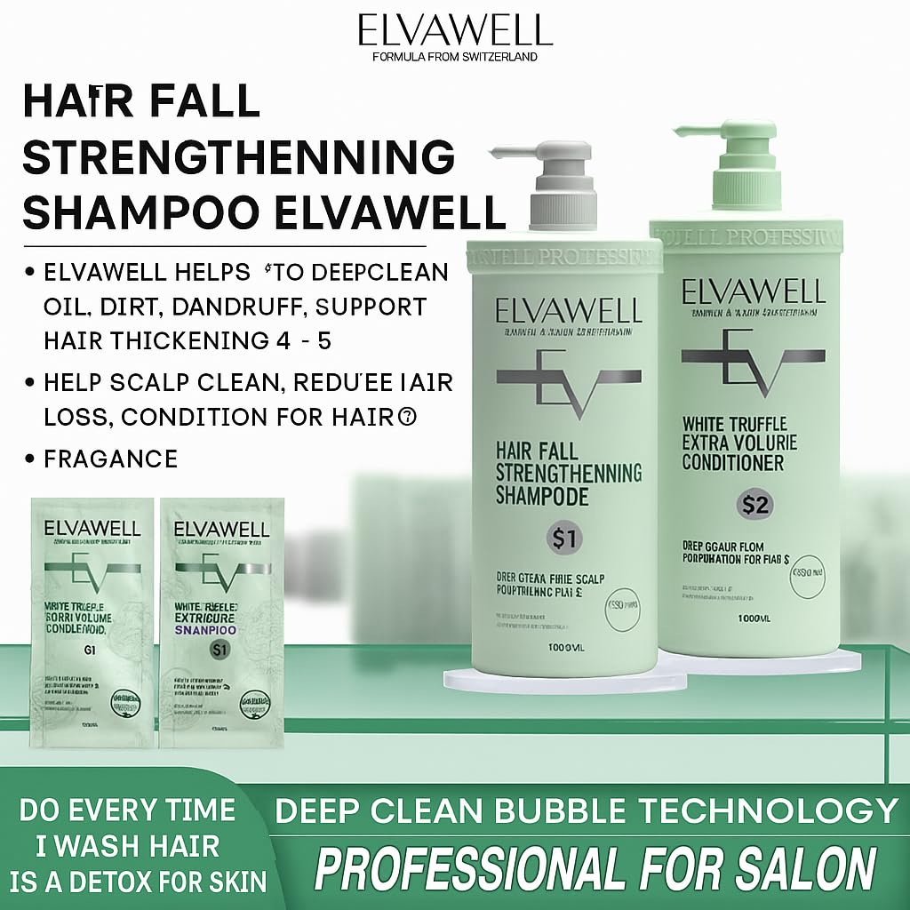 White Shampoo & Conditioner Set 16.9 fl oz Each M514181