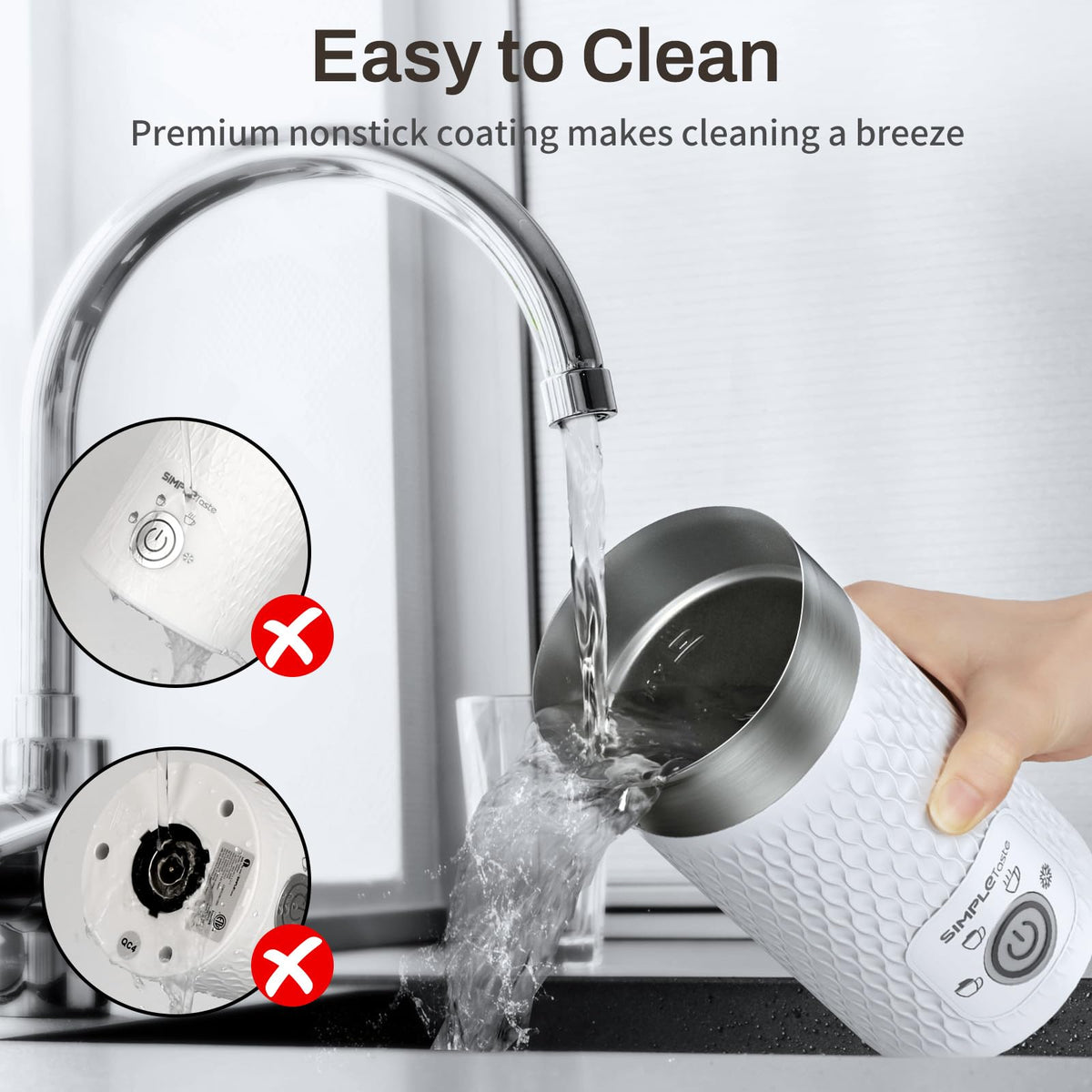 4-in-1 Electric Automatic Milk Steamer G49274