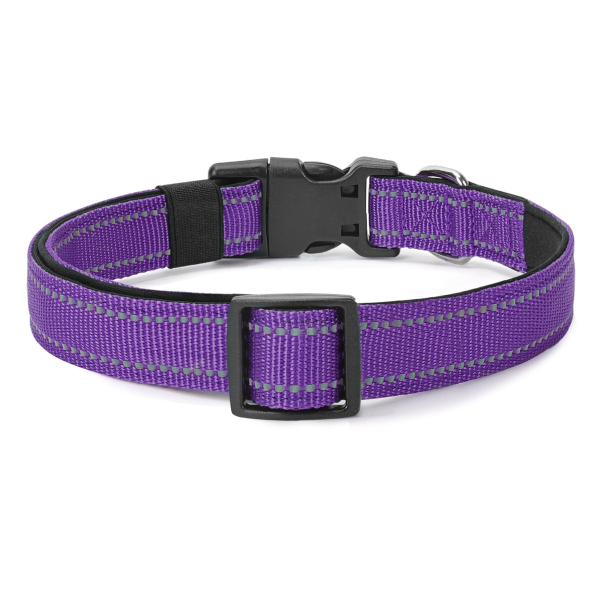 Reflective Adjustable Nylon Dog Collar Y854895