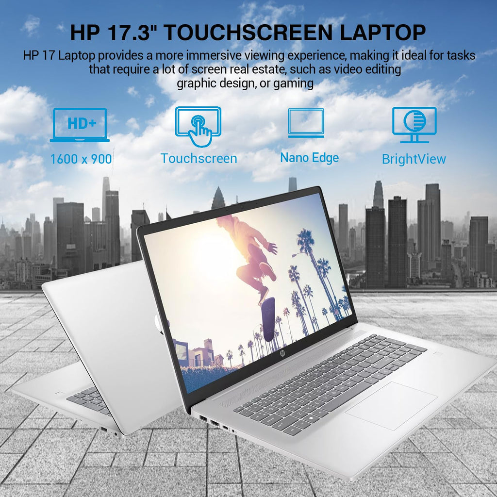 17.3 Inch Touchscreen Laptop Intel i7 Windows 11 Pro 64GB RAM 2TB SSD M653754