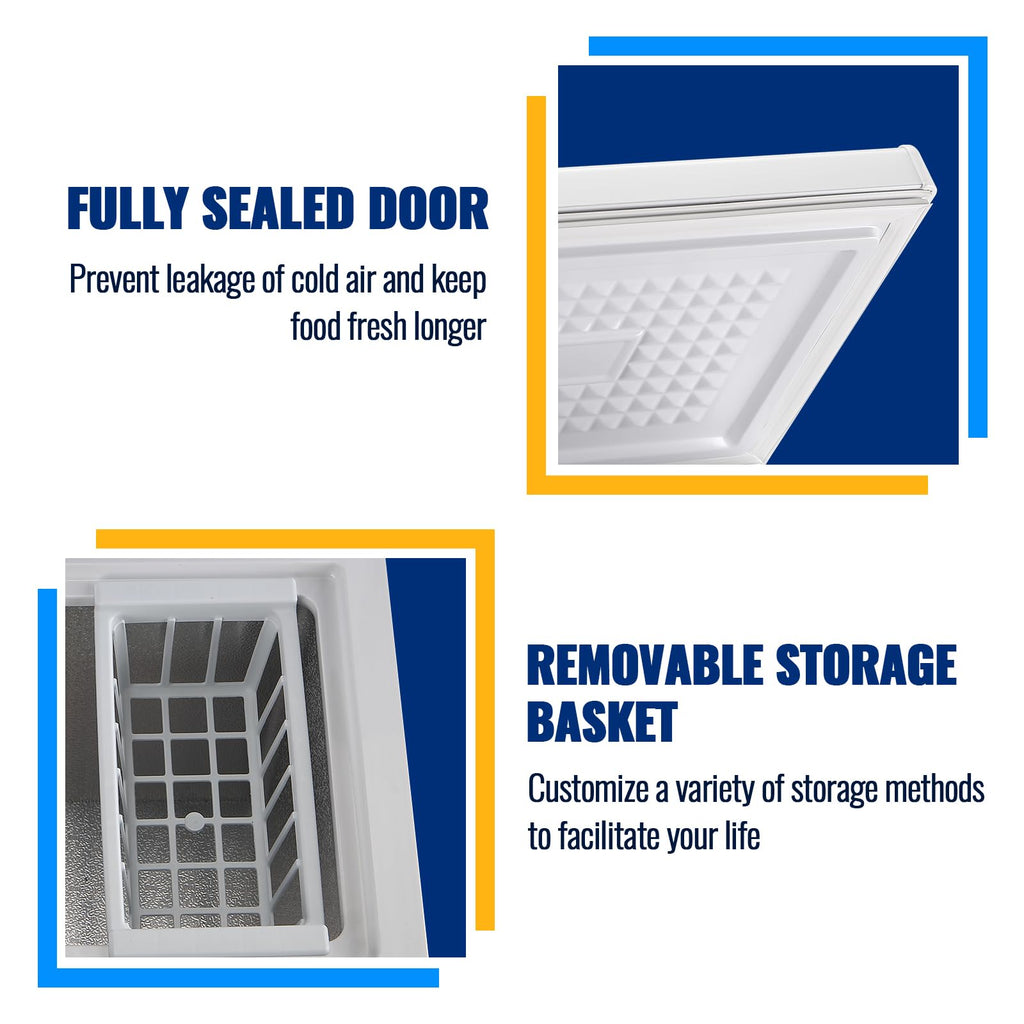 White 3.5 Cu.Ft Chest Freezer B670