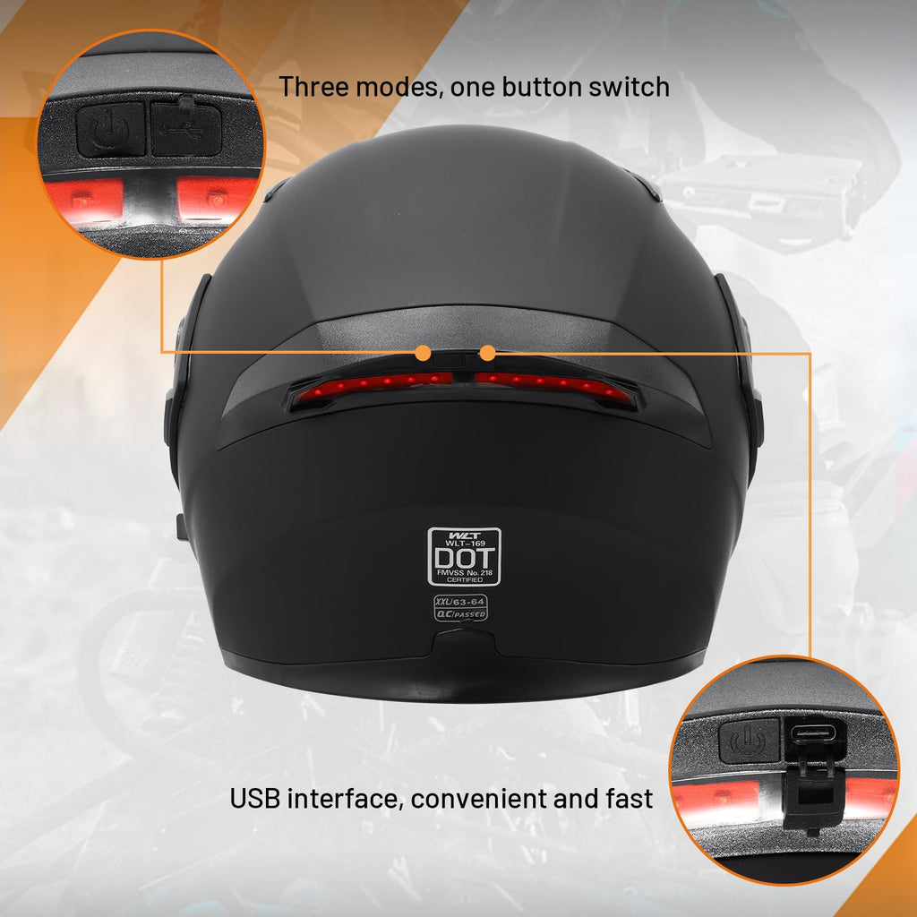 Full Face Modular Motorcycle Helmet P9143