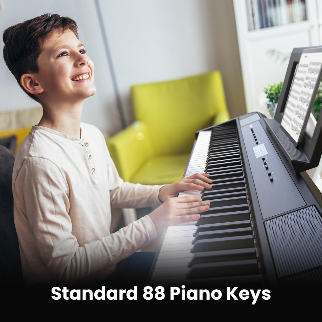 88-Key Weighted Hammer Action Digital Piano E296