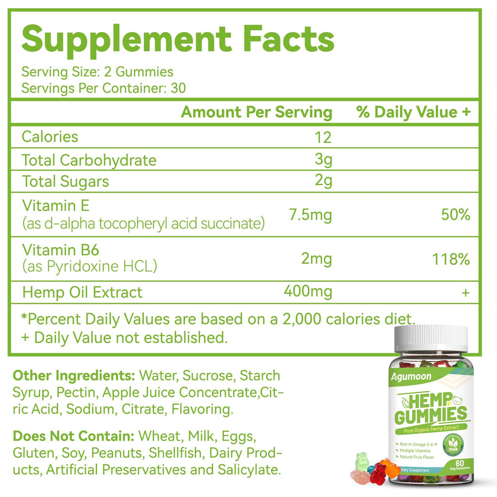 Hemp Gummies 2 Packs J32902