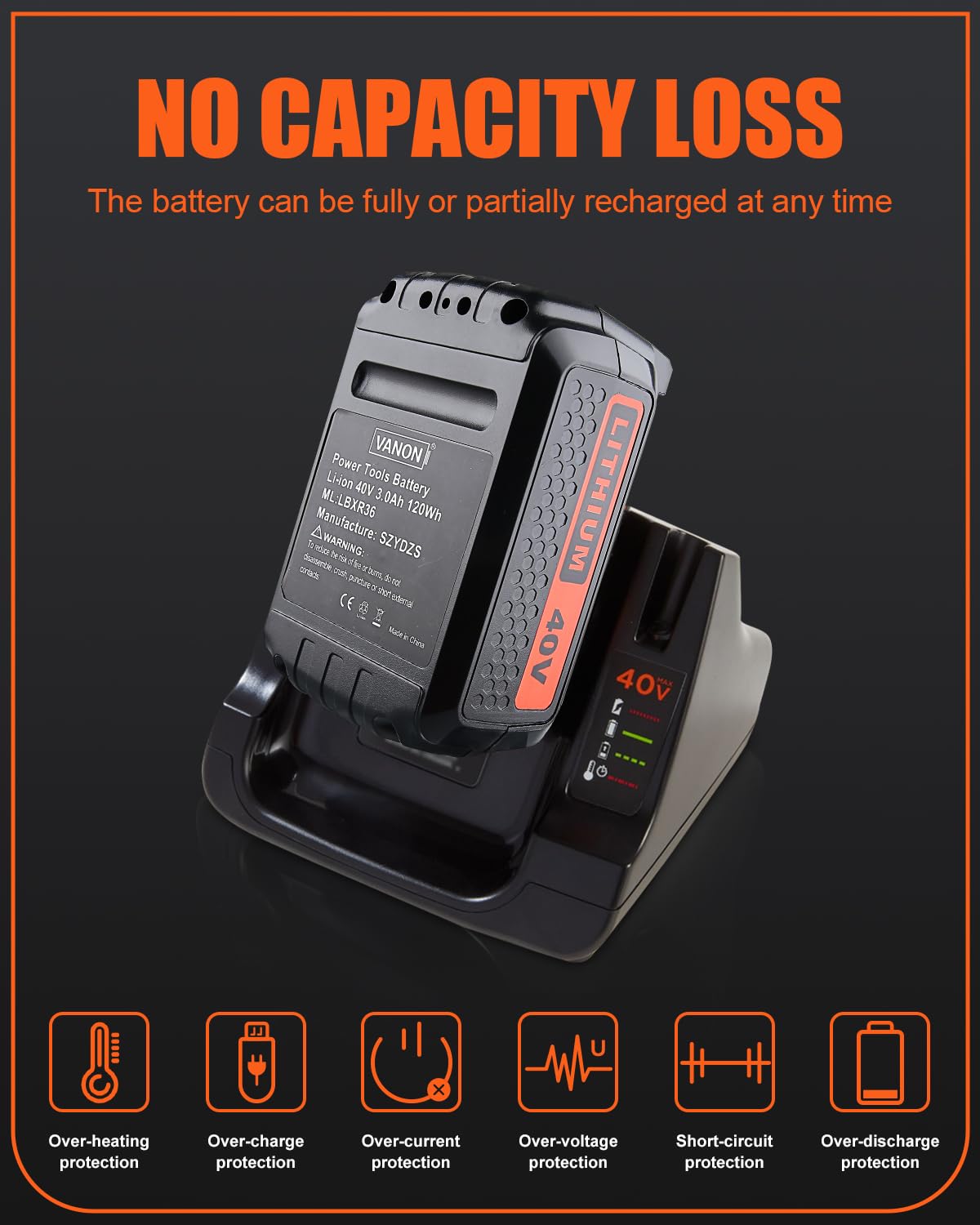 4.0Ah Replacement Battery Y8399