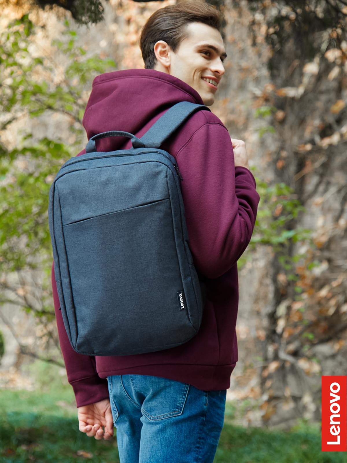 Black 15.6-Inch Laptop Backpack F480