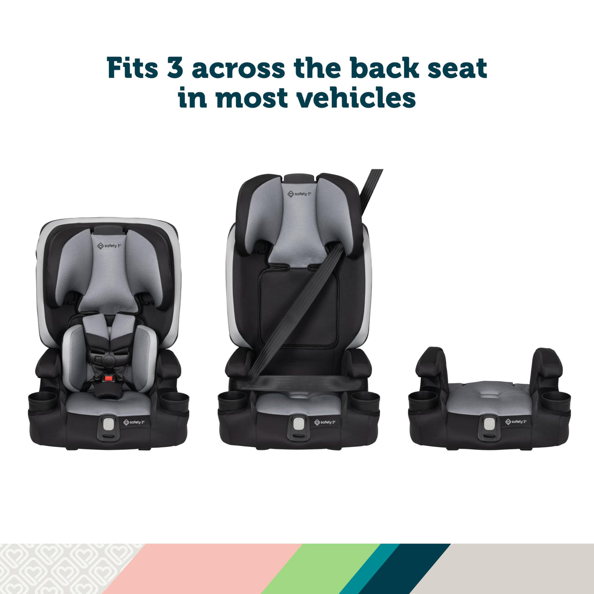 3-in-1 Harness Booster Car Seat R620