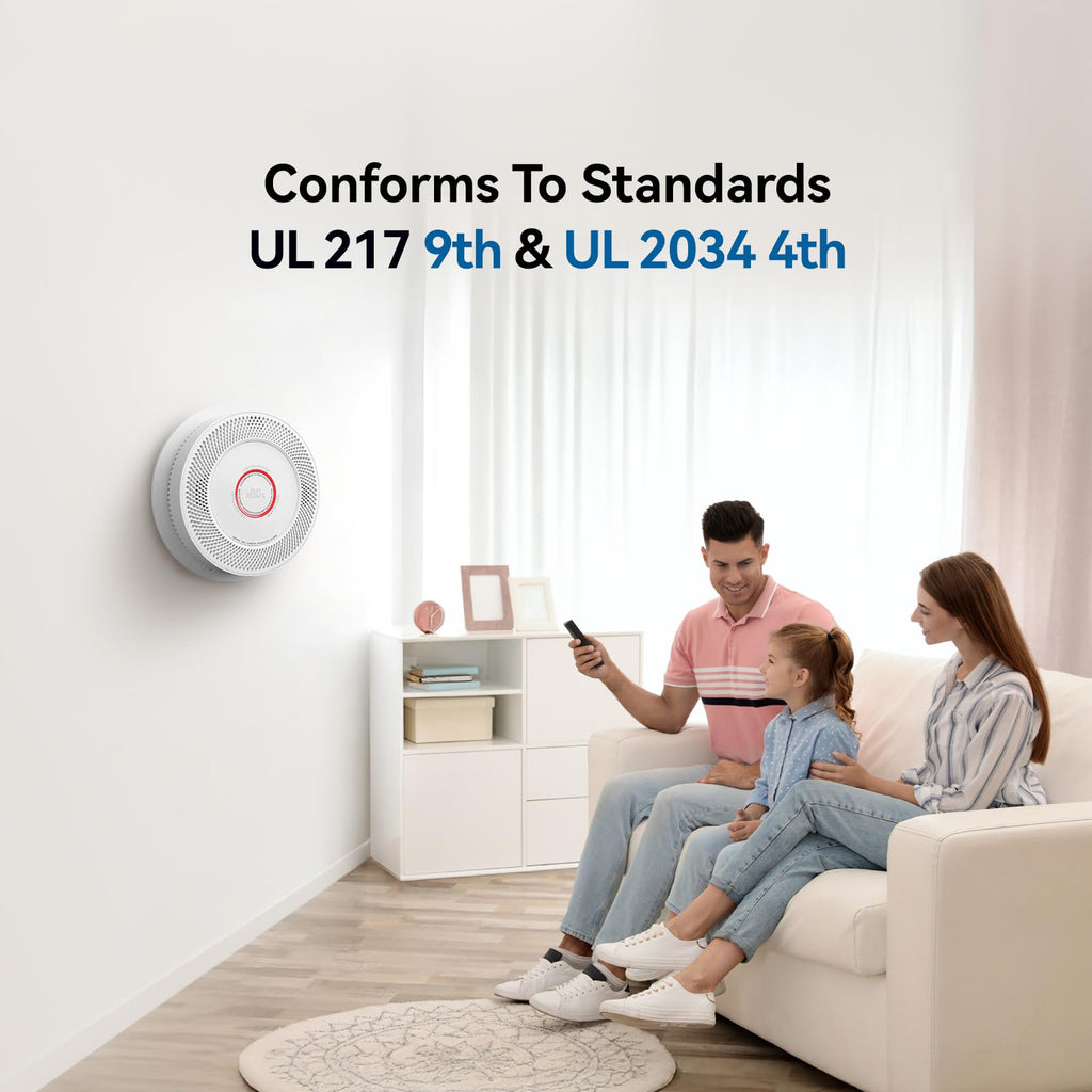 Smoke and Carbon Monoxide Detector 10-Year Battery R165824