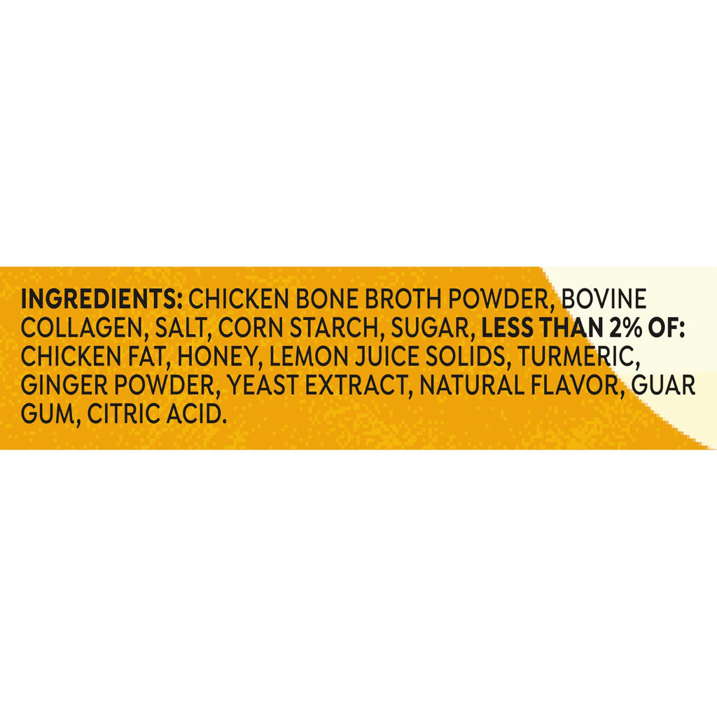 Lemon Ginger Chicken Bone Broth 6 Count S290