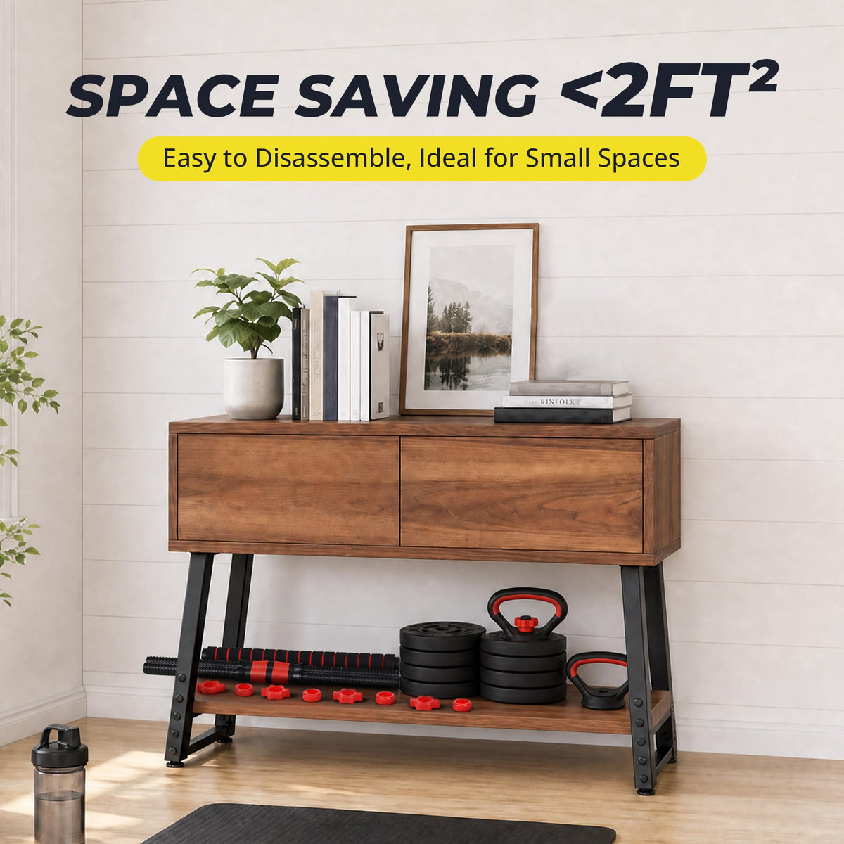 Adjustable Dumbbell Set with Connector U395