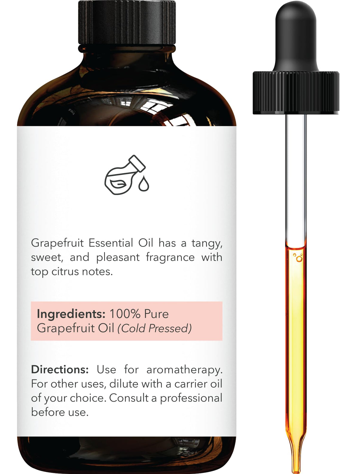 Lavender & Grapefruit Essential Oils 4 Fl Oz Pack of 2 X282