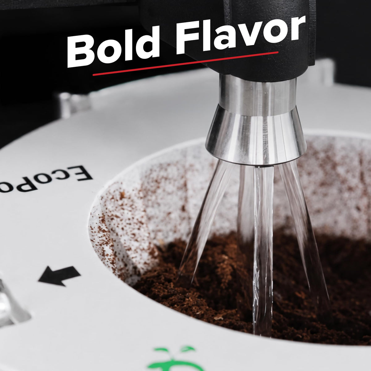 Single Serve Pour Over Coffee Maker Stainless Steel Black N2194