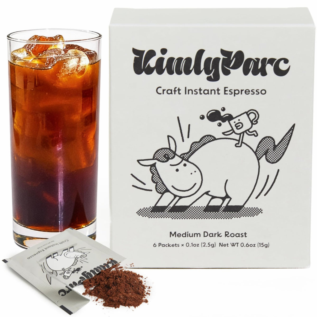 Instant Espresso 6 Packets x 0.1 oz Medium Dark Roast Sugar-Free S668