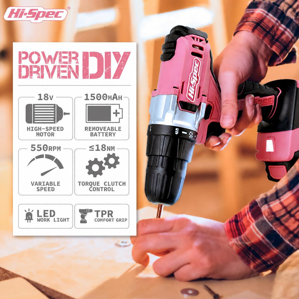 18V Cordless Drill Tool Set Z146212