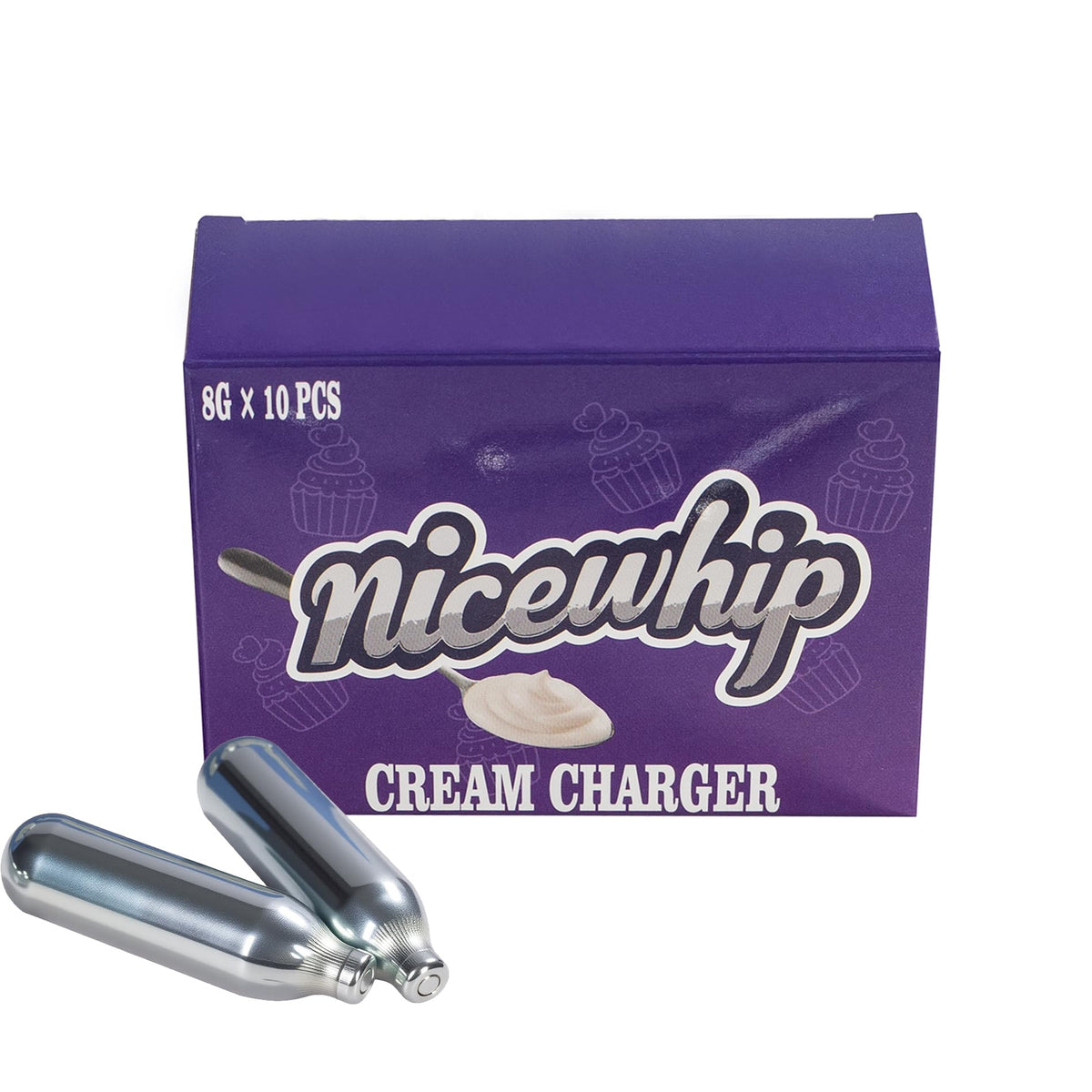 Whipped Cream Charger 10-Pack Food Grade I8832