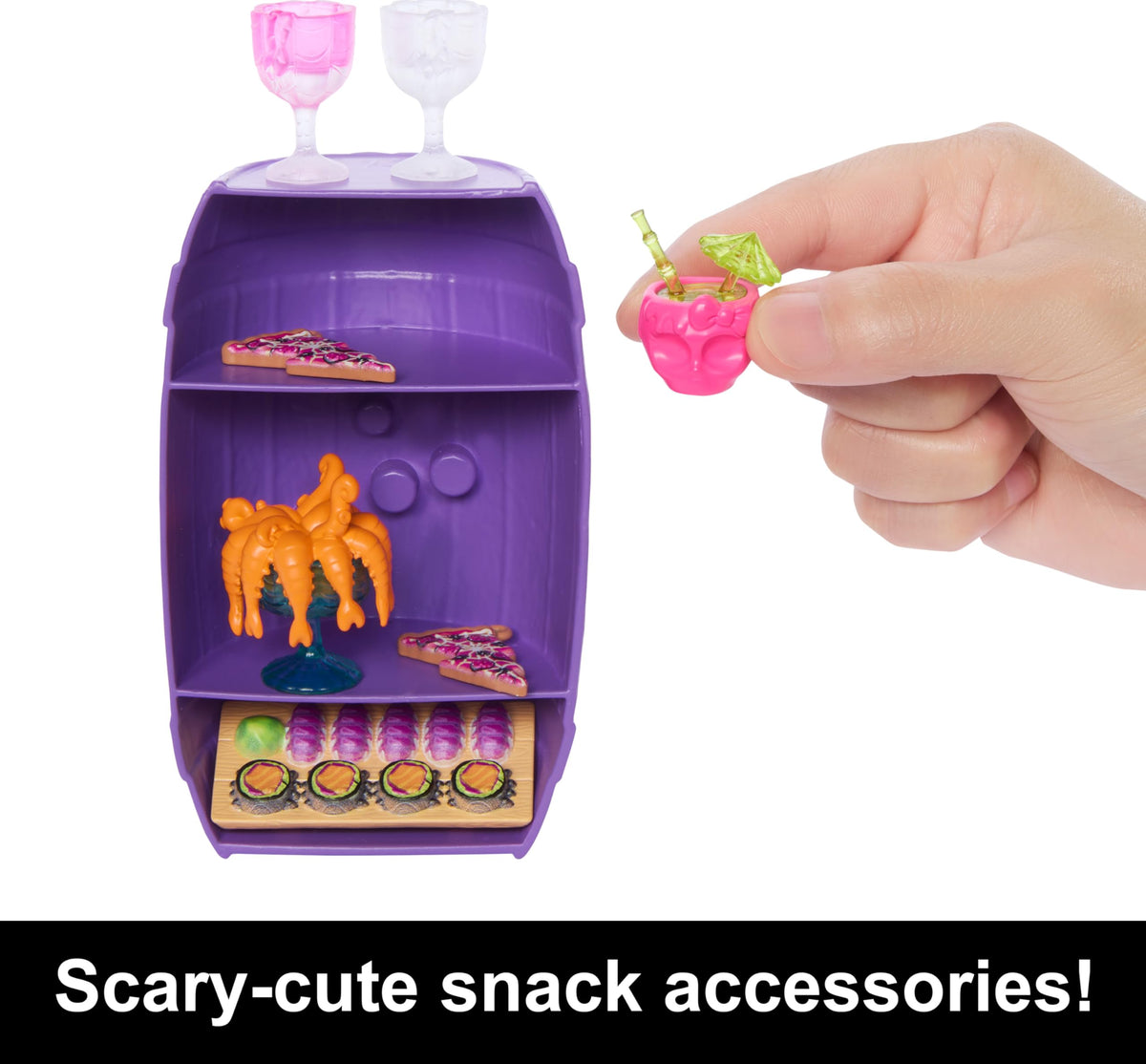 Doll & Playset with Food Accessories & Color-Change Drinks A8797
