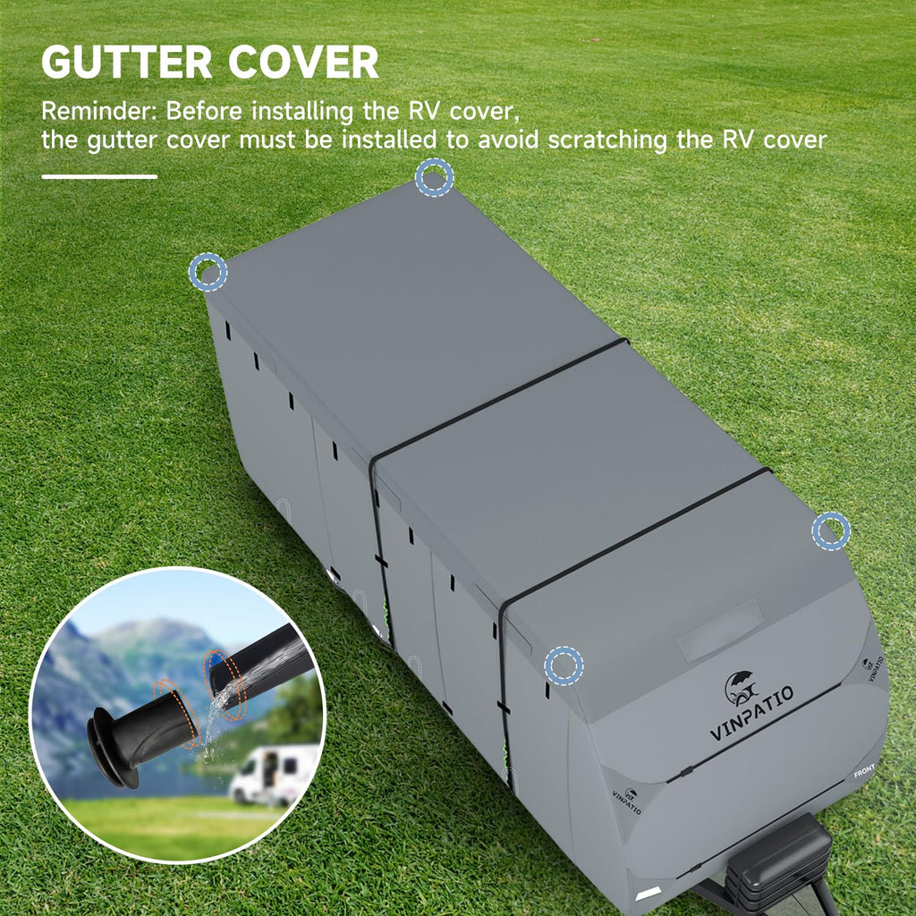 7 Layers Travel Trailer Cover Fits 30'-33' B75805