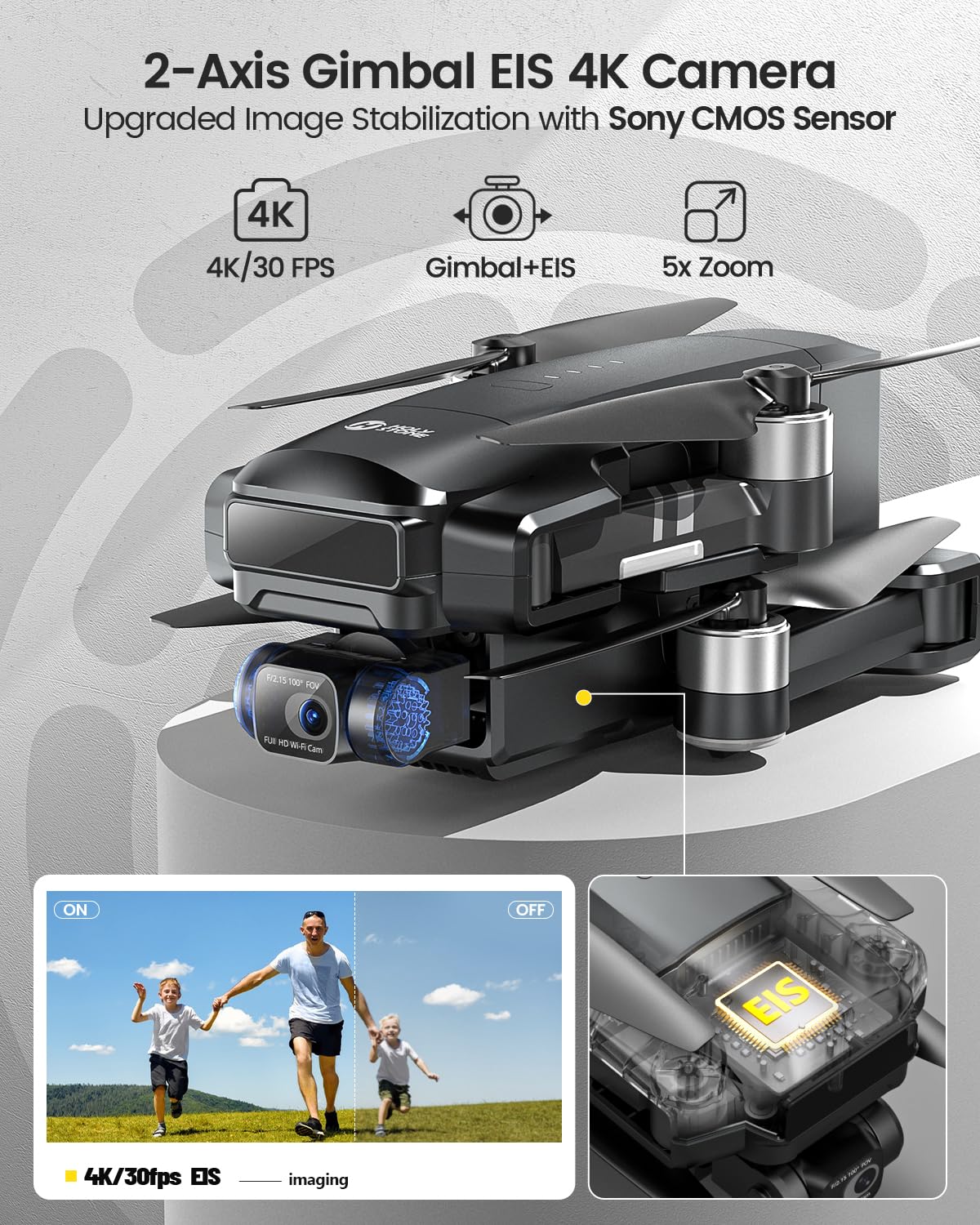 2-Axis Gimbal 4K Camera Drone F238