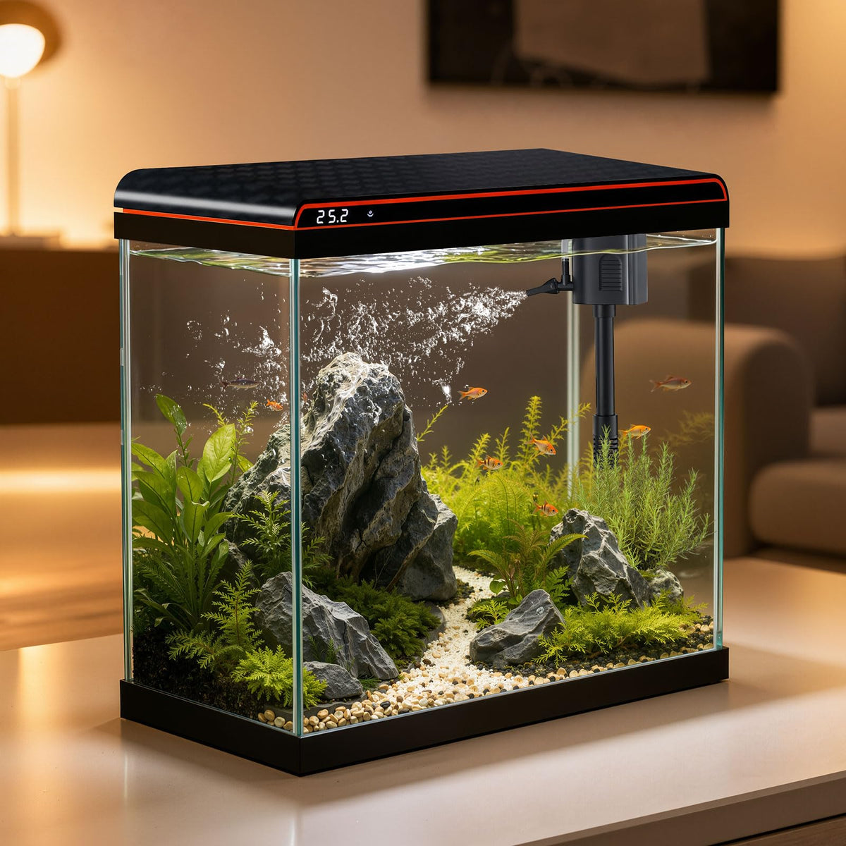 5 Gallon Glass Fish Tank W27788