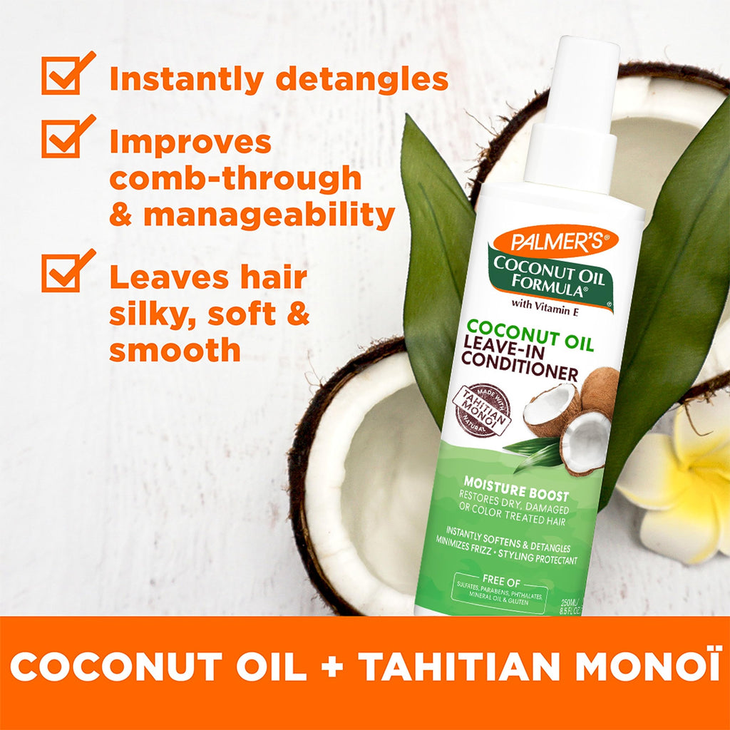 Coconut Oil Leave-In Conditioner Spray 8.5 Oz X599799