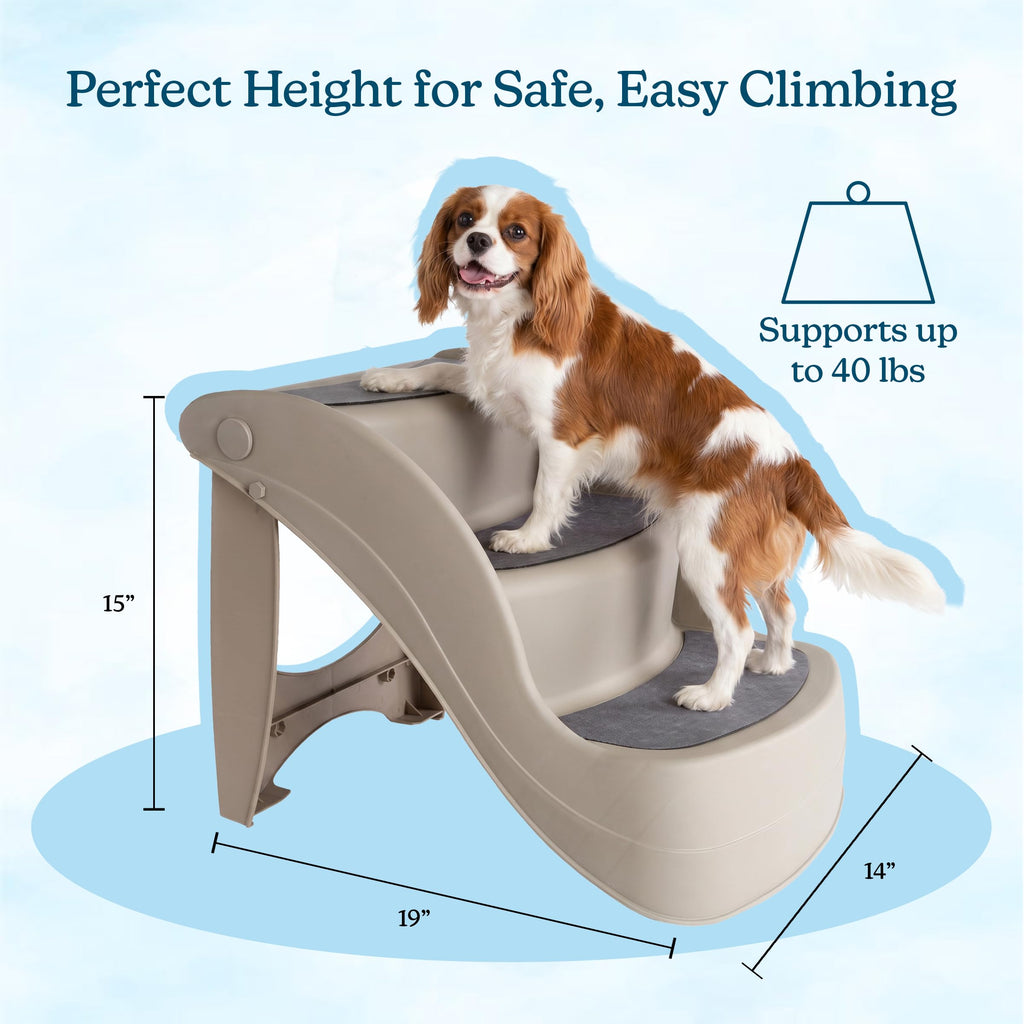 3-Step Dog Stairs with Safety Locking Pins L8777
