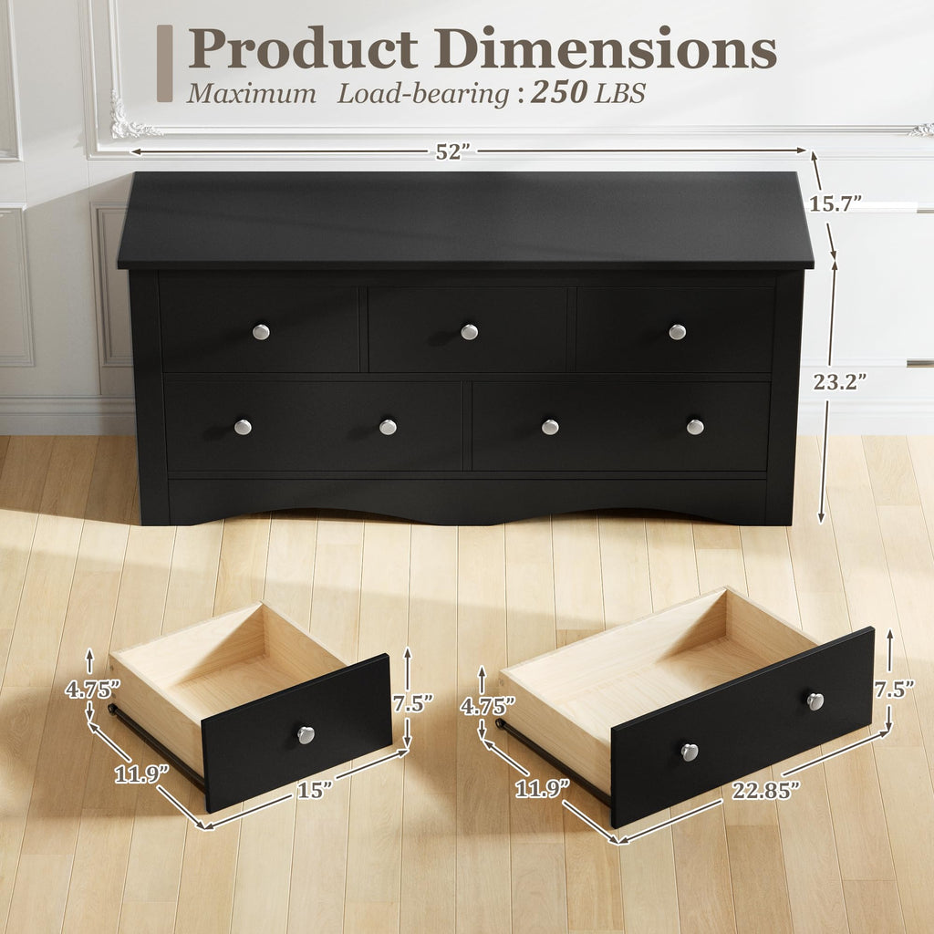 Black Dresser M344