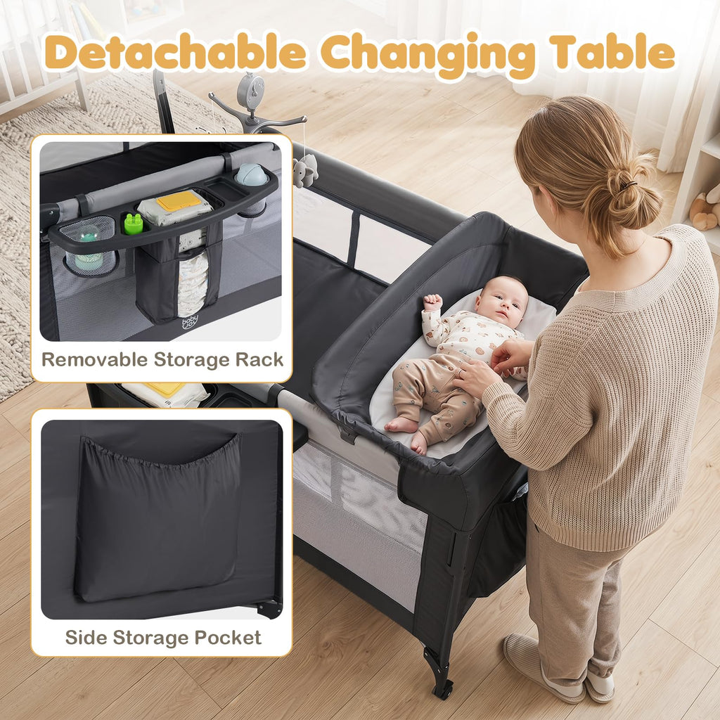 6 in 1 Pack and Play with Bassinet U786611