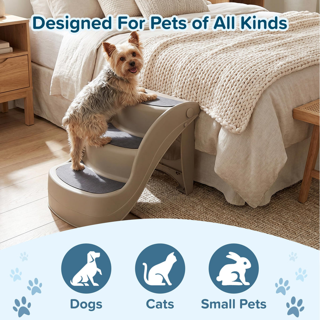 3-Step Dog Stairs with Safety Locking Pins L8777