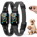2 Pack Rechargeable Dog Bark Collar with Beep Vibration R528