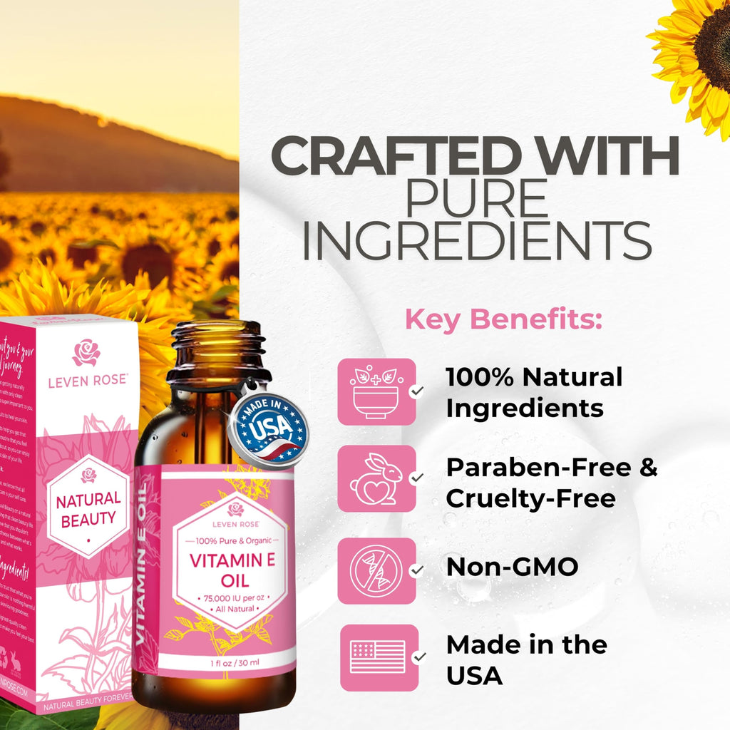 100% Natural Organic Vitamin E Oil 1 oz Z538080