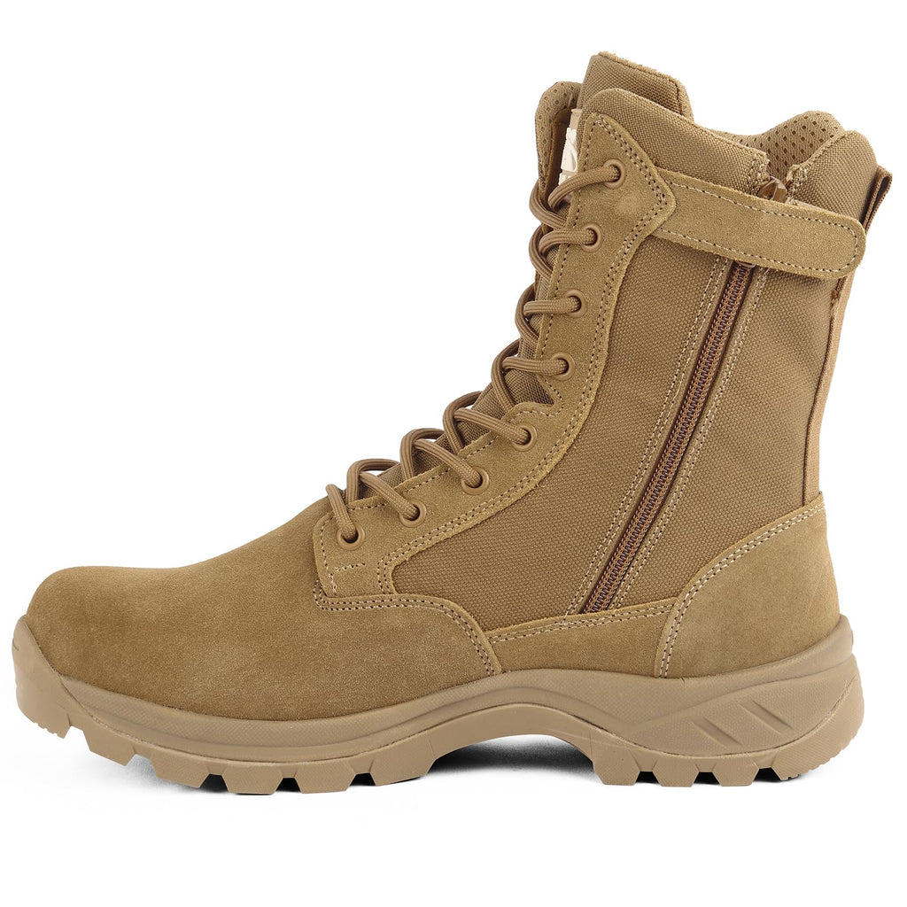 Lightweight Tactical Boots with Side Zipper C603357