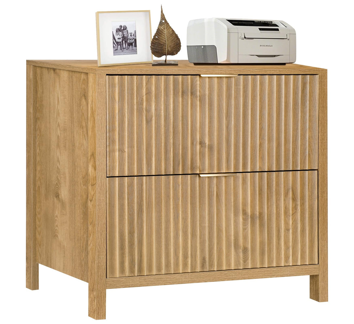 File Cabinet with 2 Drawers and Hanging Bar H9147