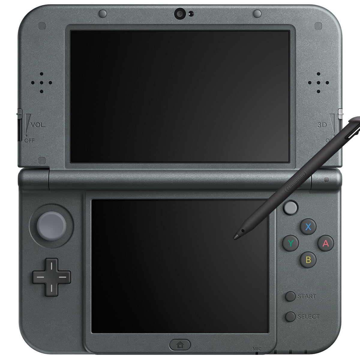 Metallic Black Nintendo 3DS LL X832457