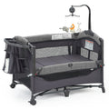 5-in-1 Pack and Play with Bassinet and Changing Table K144