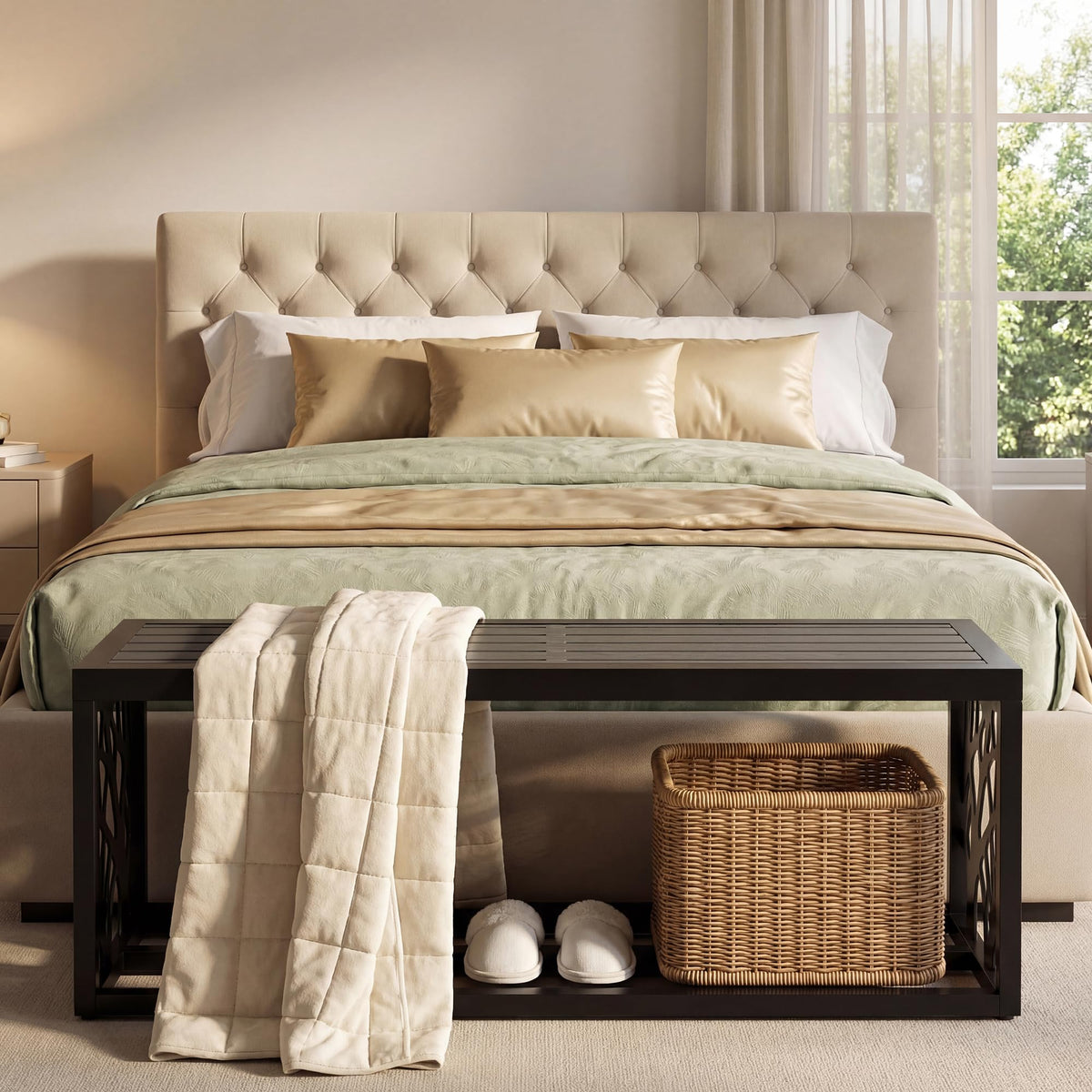 47" Outdoor Storage Bench P919