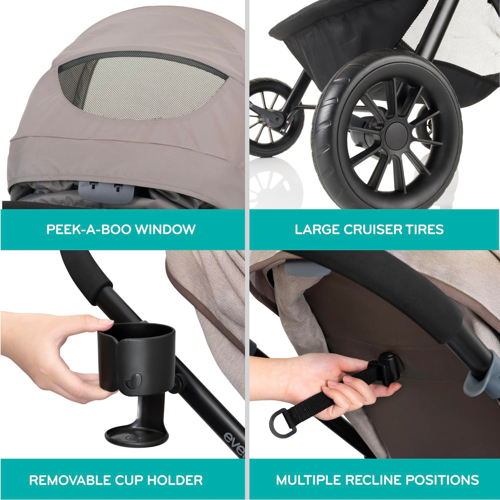 Modular Travel System with Infant Car Seat V89561