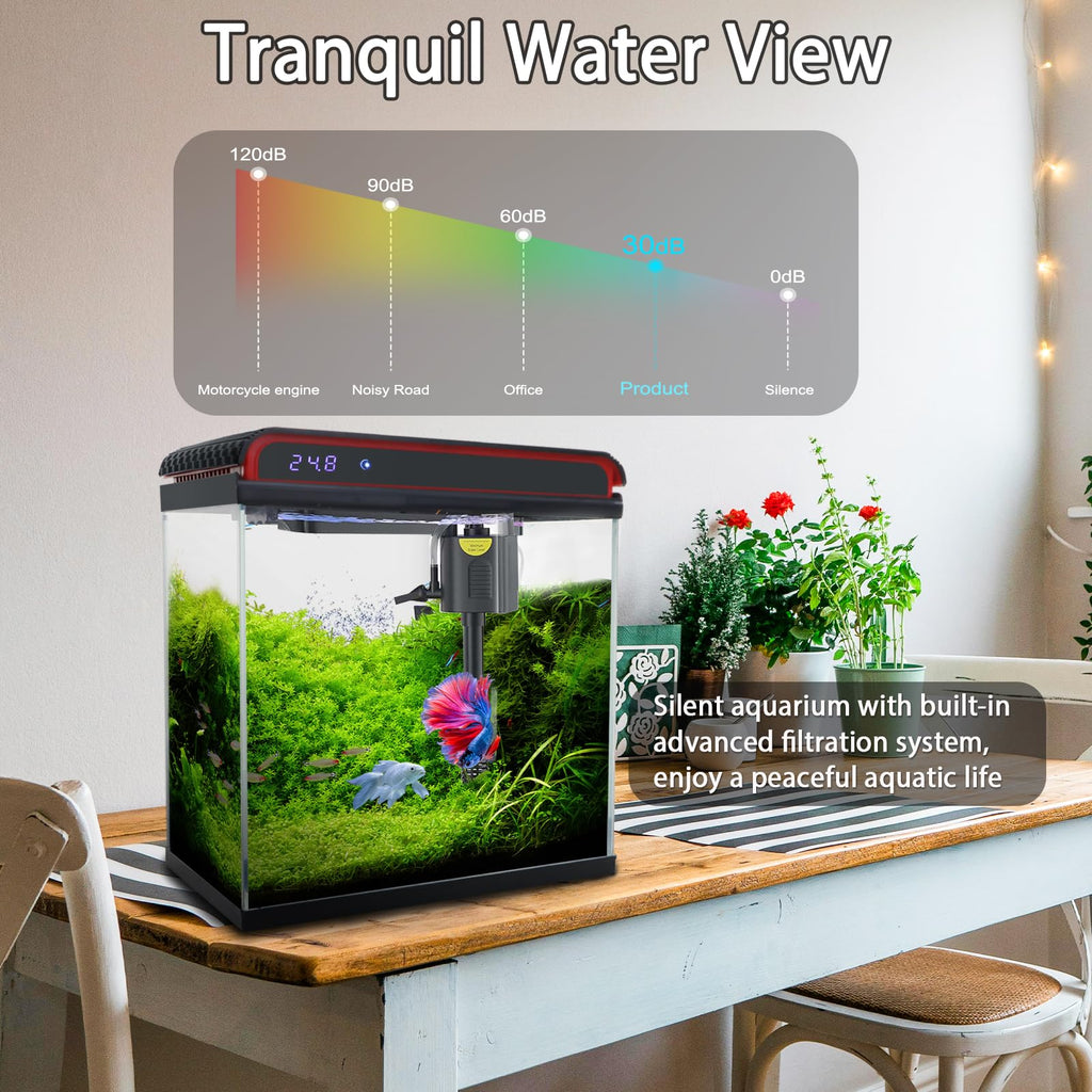 5 Gallon Glass Fish Tank W27788